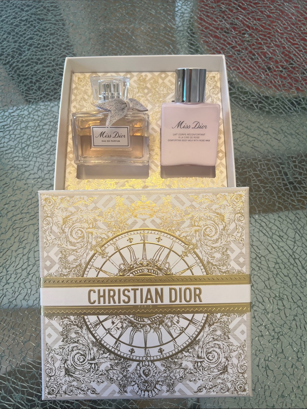 Dior Miss Dior Gift Set in Pink and Gold Accents